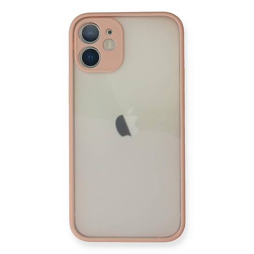 iPhone 11 Pro Max K�l�f Montreal Silikon Kapak - Pembe