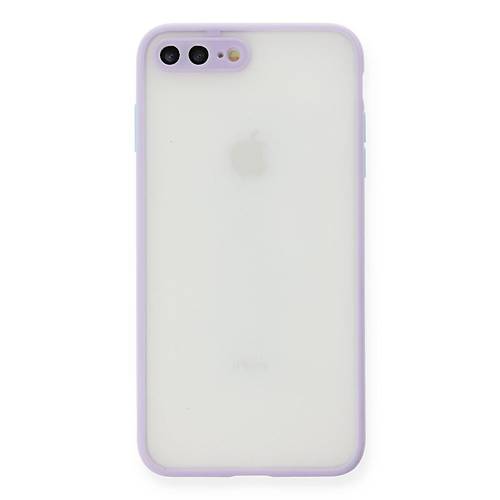 iPhone 7 Plus K�l�f Montreal Silikon Kapak - Mor