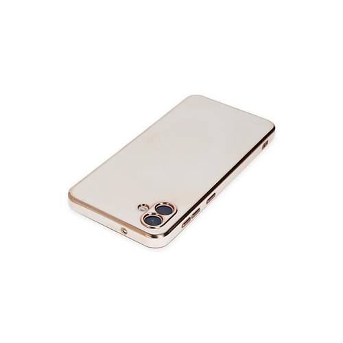 Galaxy A04 K�l�f Volet Silikon - Beyaz