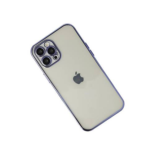 iPhone 12 Pro K�l�f Razer Lensli Silikon - Mor