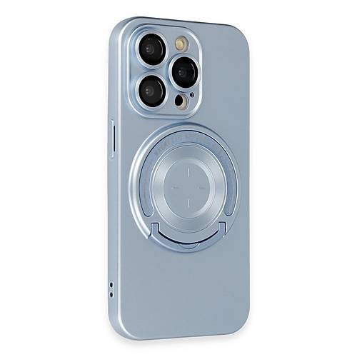 iPhone 14 Pro K�l�f Lukka Magneticsafe Kapak - Sierra Blue