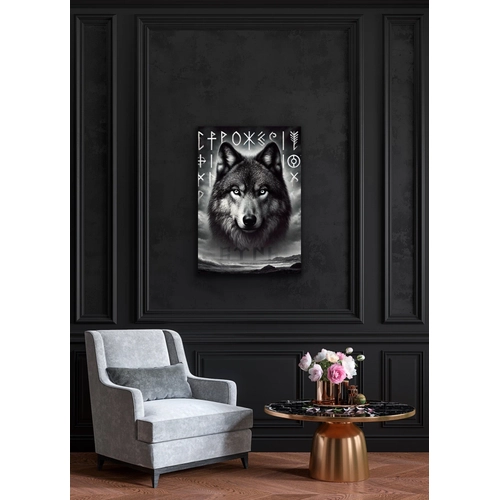 Asil Kurt Kanvas Tablo 70x100cm