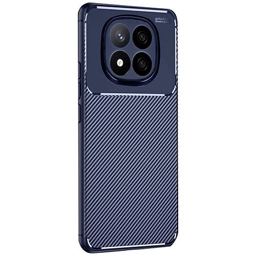 Redmi Note 14 Pro 5G K�l�f Auto Focus Karbon Kapak - Lacivert