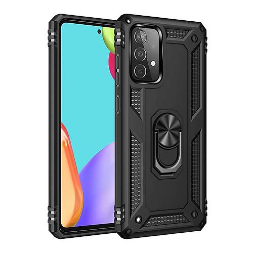 Galaxy A33 5G K�l�f Sofya Y�z�kl� Silikon Kapak - Siyah