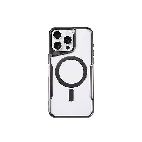 iPhone 11 Pro Max K�l�f Boyi Magsafe Silikon Kapak - Siyah
