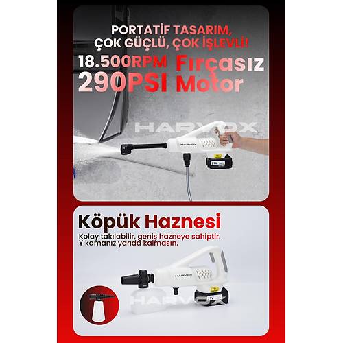 X-4000 Y�ksek Bas�n�l� Ara� Y�kama Makinesi