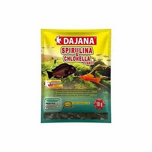 Spirulina ve Chlorella Bal�k Yemi 80 Ml 10 Gr