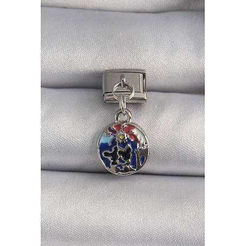 316L �elik G�m�� Renk Sallant� D�nya Model Nomination Charm