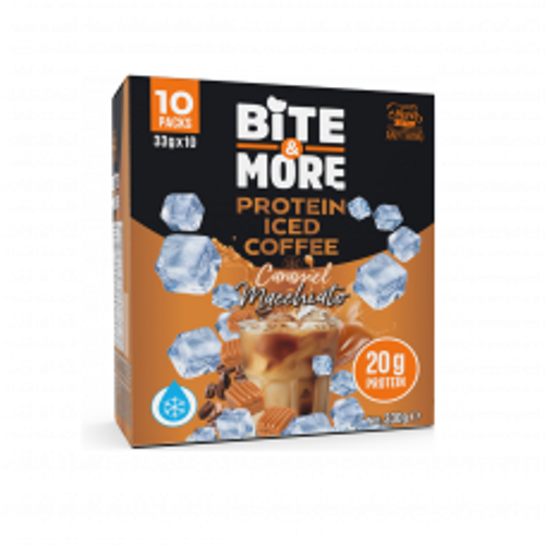 Proteinli So�uk Kahve Caramel Macchiato 33 gr 10 Adet