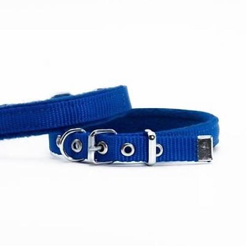 Polar Pedli Sade Dokuma K�pek Boyun Tasmas� Royalblue 1,5x20-25 Cm