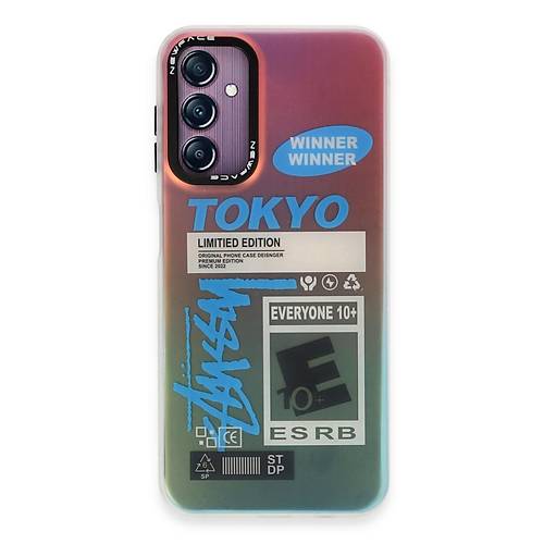 Galaxy A14 4G K�l�f Estoril Desenli Kapak - Estoril - 1