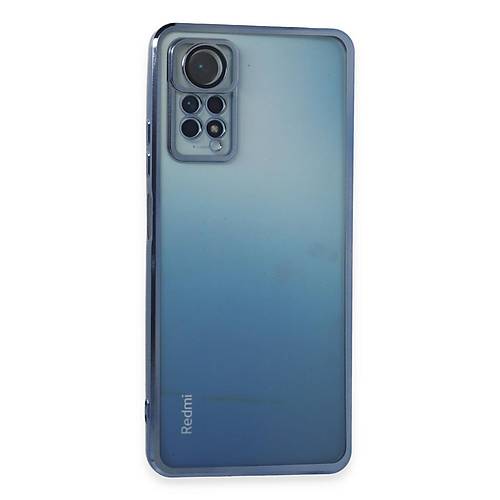 Redmi Note 11 Pro K�l�f Razer Lensli Silikon - A��k Mavi