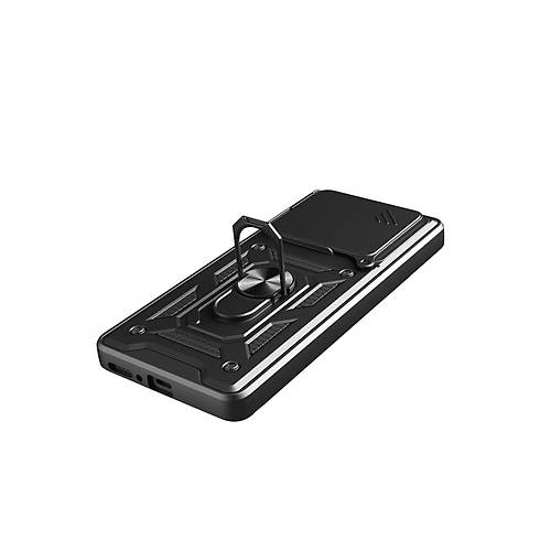 Redmi Note 14 4G Pars Lens Y�z�kl� Silikon - Siyah