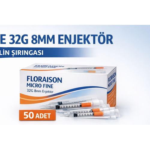 Floraison Micro Fine 32G 8mm Enjekt�r �ns�lin ��r�ngas�