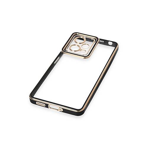 Redmi Note 12 5G K�l�f Liva Lens Silikon - Siyah