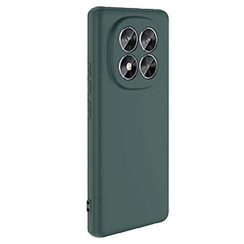 Redmi Note 14 Pro 4G K�l�f First Silikon - Koyu Ye�il
