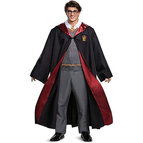 Harry Potter Gryffindor C�bbe �ocuk Boy - Harry Potter Kost�m� 9-10 Ya�