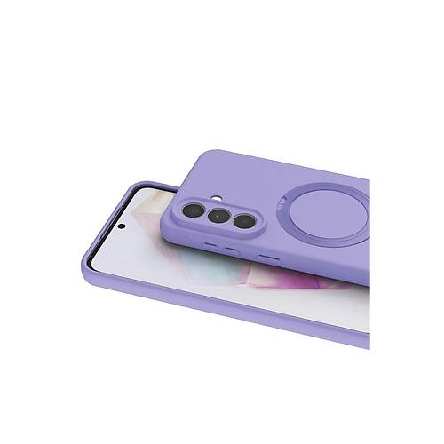 Galaxy A57 5G Regal Magsafe Standl� Kapak - Lila