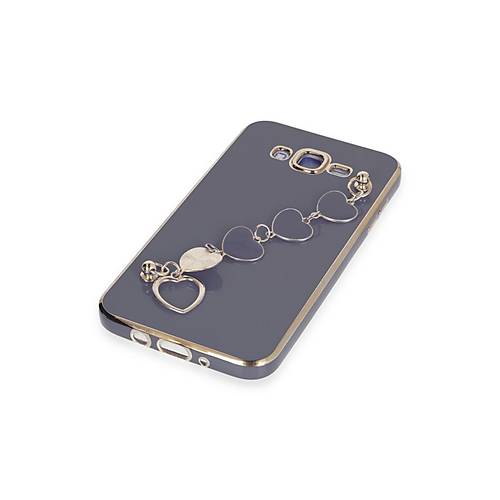 Galaxy J7 K�l�f Esila Silikon - Gri