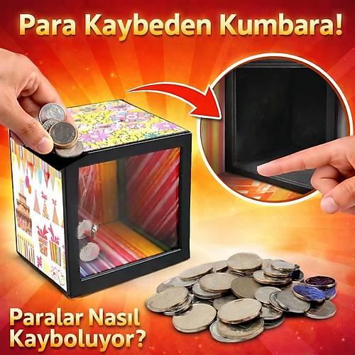 Para Kaybeden Sihirli Kumbara � �a��rtan Tasar�m Kutu