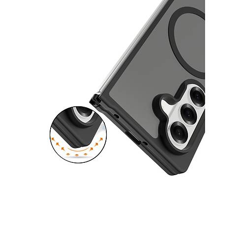 Galaxy Z Fold 7 Jota Magsafe Kapak - Siyah