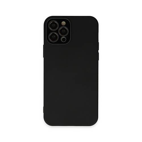 iPhone 12 Pro K�l�f Lansman Glass Kapak - Siyah