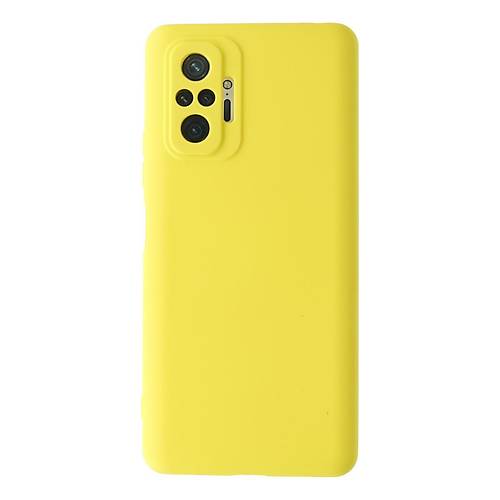 Redmi Note 10 Pro K�l�f Nano i�i Kadife Silikon - Sar�