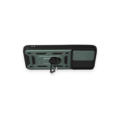 Galaxy A54 5G K�l�f Pars Lens Y�z�kl� Silikon - Ye�il