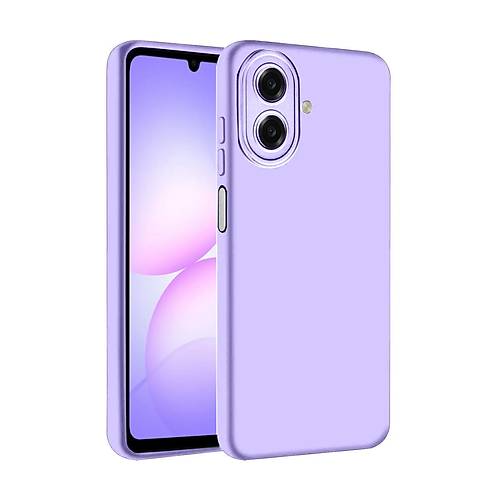Galaxy A07 4G Nano i�i Kadife Silikon - Lila