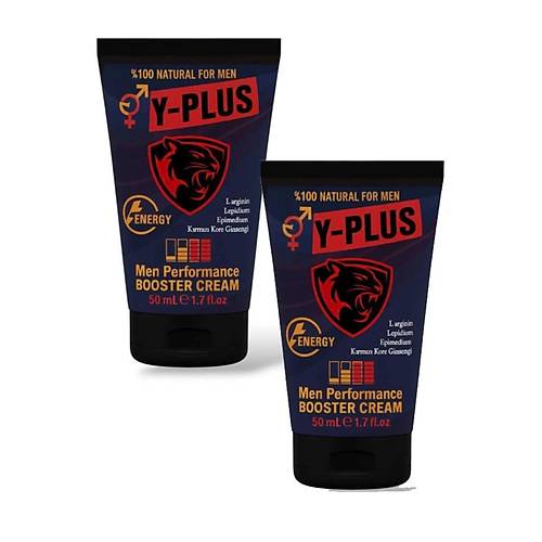 Y-plus Men Ginsengli Booster Red Korea Erk.eklere Ser.tle�t.irici Kremi 50 ml 2 Adet
