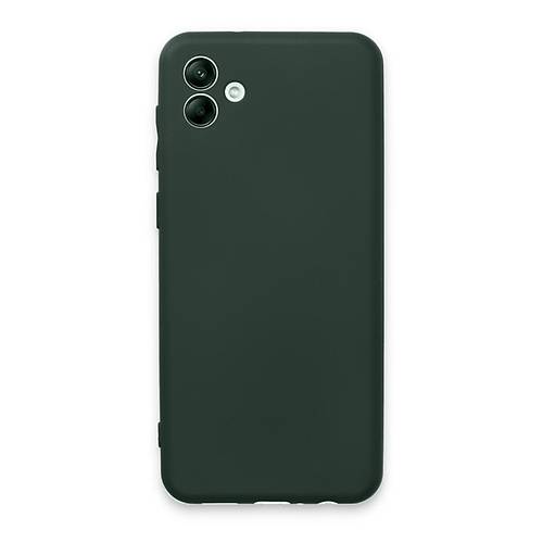 Galaxy A04E K�l�f First Silikon - Koyu Ye�il
