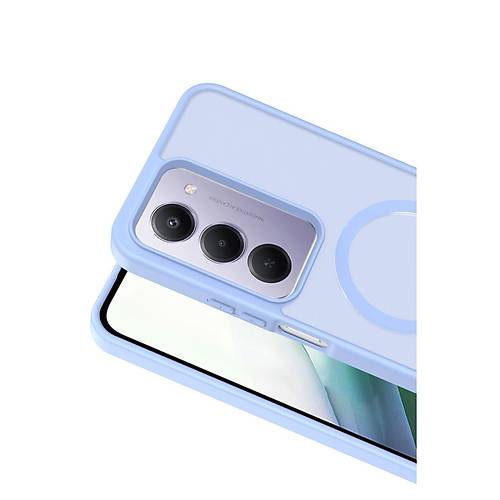 Redmi 15 4G Jota Magsafe Kapak - A��k Mavi