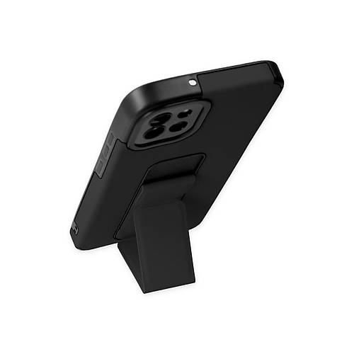 Galaxy A03 K�l�f Mega Standl� Silikon - Siyah
