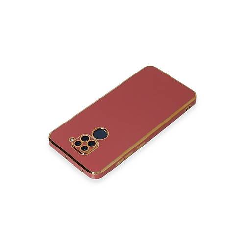 Redmi Note 9 K�l�f Volet Silikon - K�rm�z�