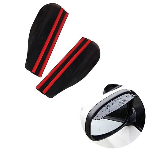 Yan Dikiz Ayna Ya�mur Koruyucu Siperlik �emsiye Siyah