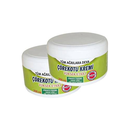 Mem ��rek Otu Kremi Green Box 200 ml �l�e�inde x 2 Adet