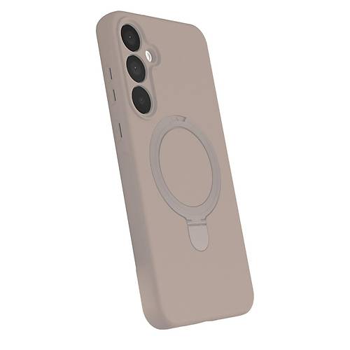 Galaxy A16 5G Regal Magsafe Standl� Kapak - ��l Titanyum