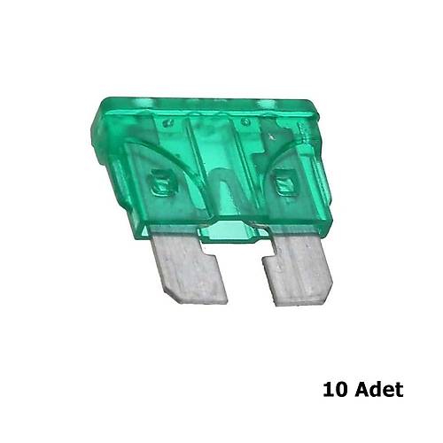 Standart B��ak Sigorta 10'lu 30 Amper Ye�il