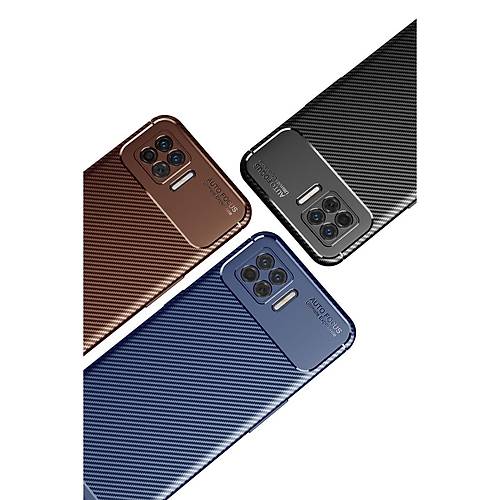 A73 K�l�f Auto Focus Karbon Kapak - Kahverengi