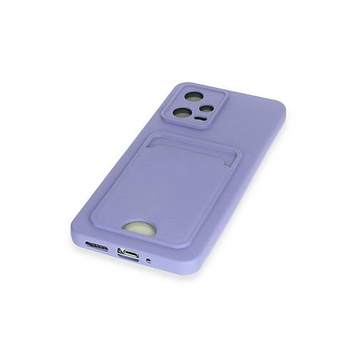 Redmi Note 12 4G K�l�f Kelvin Kartvizitli Silikon - Lila