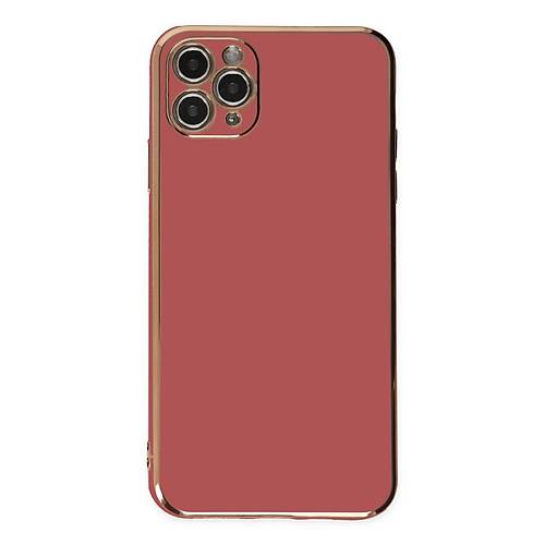 iPhone 11 Pro Max K�l�f Volet Silikon - K�rm�z�