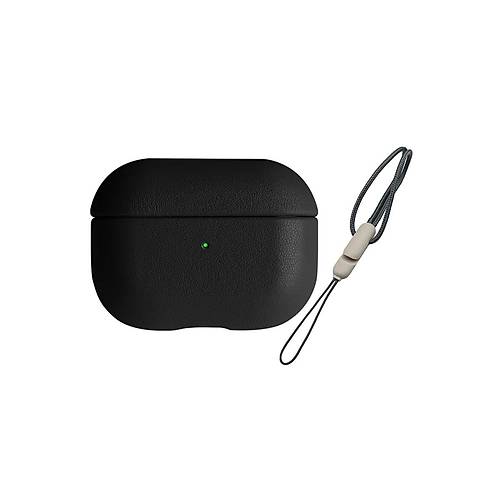 Airpods 3 (3.nesil) 405 Deri K�l�f - Siyah