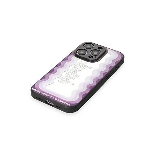 iPhone 12 Pro K�l�f Mirror Desenli Kapak - Mirror - 5