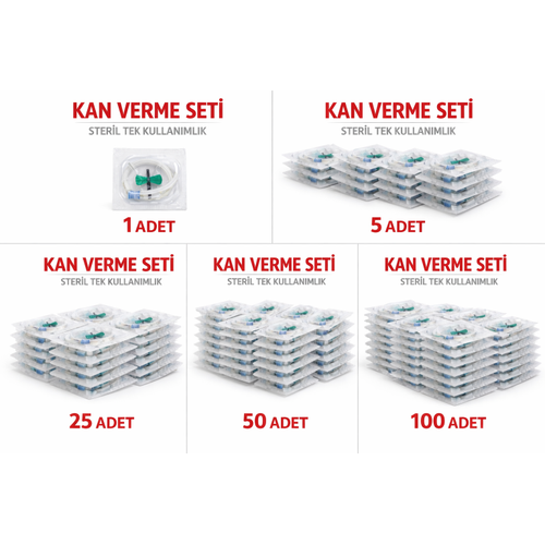 Kan Verme Seti Steril Tek Kullan�ml�k