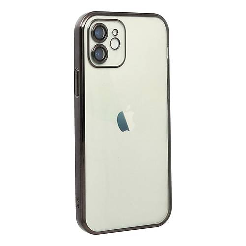 iPhone 11 K�l�f Razer Lensli Silikon - Siyah