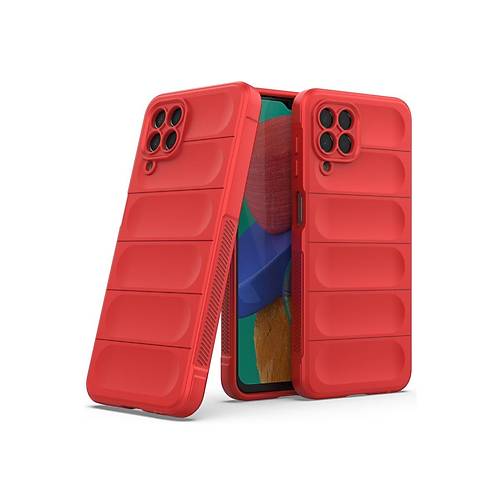 Galaxy M33 K�l�f Optimum Silikon - K�rm�z�