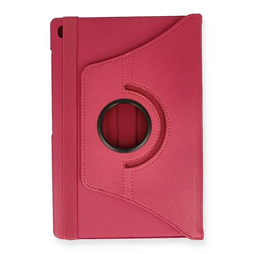 Galaxy T720 Tab S5e 10.5 K�l�f 360 Tablet Deri K�l�f - Pembe