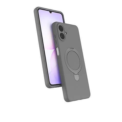 Galaxy A07 4G Regal Magsafe Standl� Kapak - Titan Gri
