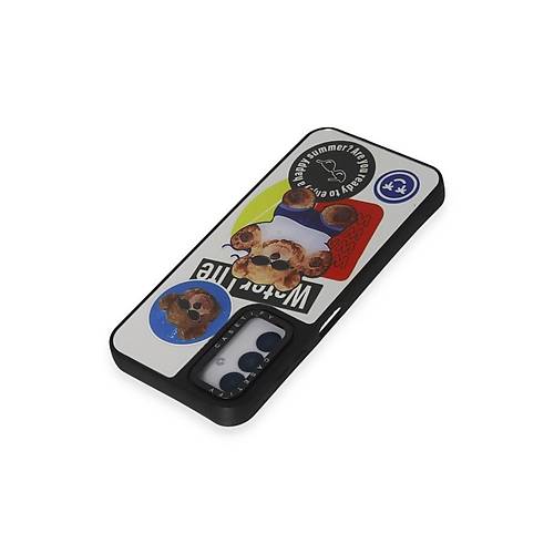 Galaxy M14 5G K�l�f Mirror Desenli Kapak - Mirror - 14