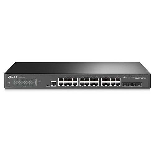 TP-LINK OMADA TL-SG3428X 24 PORT GIGABIT+4X10GIGABIT SFP+ UPLINK L2+ Y�NET�LEB�L�R RACKMOUNT SWITCH